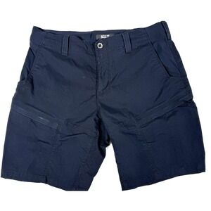 5.11 Tactical Shorts Men Blk 35 Ridge 9" Durable Outdoors Cargo Stretch Work